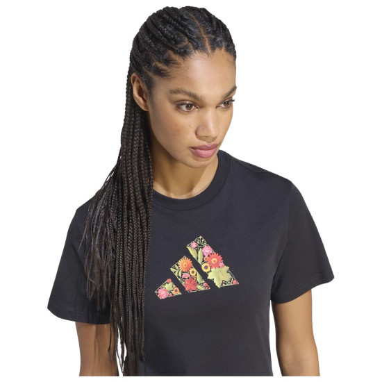 Adidas Γυναικεία κοντομάνικη μπλούζα Floral Regular Graphic T-Shirt